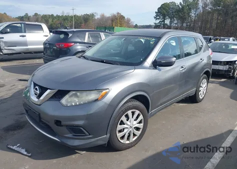 2015 Nissan Rogue S from USA, damaged, VIN KNMAT2MV1FP547582